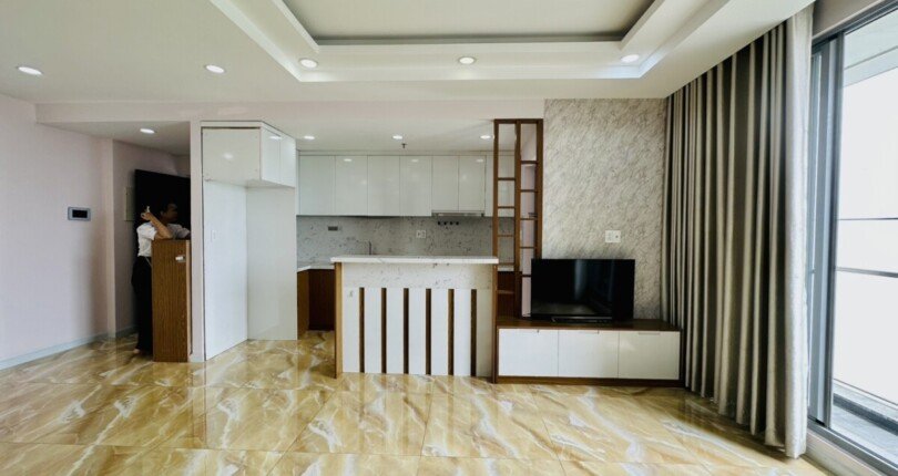 khu vuc phong khach can ho cho thue 810x430 - Cho thuê căn hộ chung cư Green Valley, 89m2, giá 17tr/tháng, nội thất dính tường, xem nhà dễ.