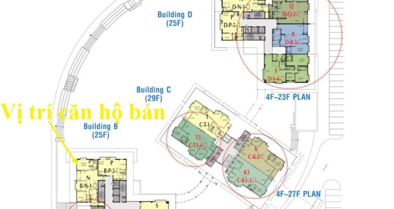 mat bang vi tri can ho ban 810x430 - Giá bán căn hộ Chung cư Riverside Residence Quận 7 T8/2023