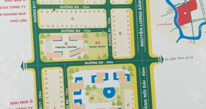 mat bang vi tri dat nen can ban 810x430 - Mua bán đất nền lô L8 KDC Adc Phú Mỹ Quận 7 T8/2023