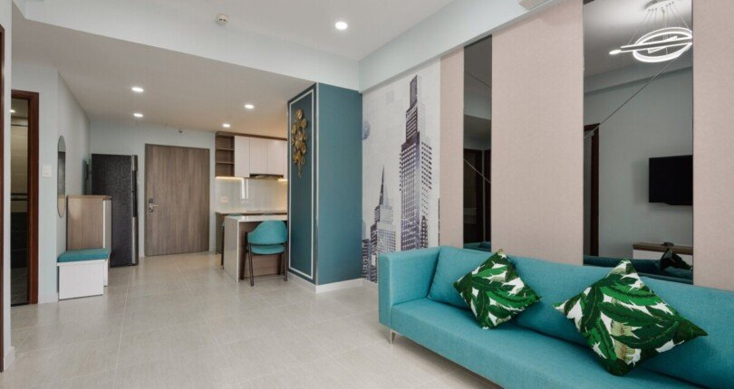 phong khach can ho cho thue 10 810x430 - Cho thuê căn hộ chung cư Saigon South, 75m2, 02pn, giá 14tr/tháng, nội thất đầy đủ.