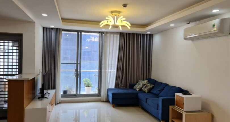 phong khach can ho cho thue 13 810x430 - Cần cho thuê căn hộ tầng cao, chung cư Green Valley, 02pn, giá 21tr/tháng, đủ nội thất.
