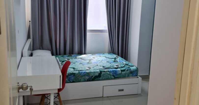 phong ngu can ho cho thue 6 810x430 - Cần cho thuê căn hộ tầng cao, chung cư Green Valley, 02pn, giá 21tr/tháng, đủ nội thất.