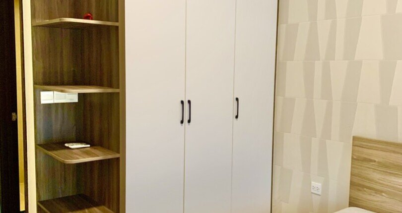 phong ngu cna ho cho thue 1 810x430 - Cho thuê căn hộ chung cư Sunrise Riverside, Nguyễn Hữu Thọ, 03pn, giá 14tr/tháng, nội thất đầy đủ.