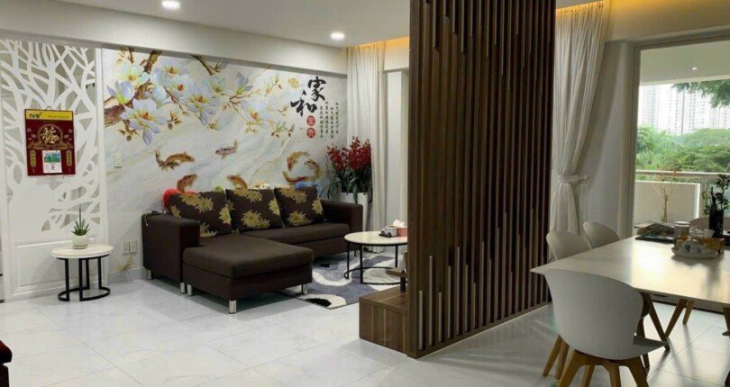 toan canh phong khach can ho 1 810x430 - Mua bán căn hộ Chung cư Mỹ Phát, Quận 7 t9/2023 giá 7,250 tỷ rẻ nhất thị trường