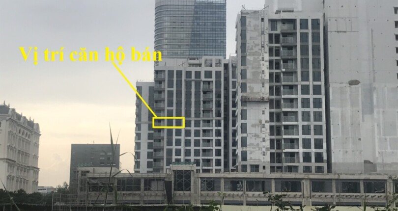 vi tri can ho ban tai chung cu cardinal court phu my hung 810x430 - Bán gấp căn hộ Chung cư Cardinal Court Phú Mỹ Hưng 3pn căn góc, view hồ bơi