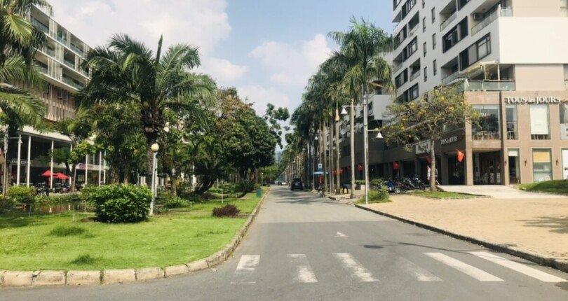 view can ho nhin truc dien duong ton dat tien va cong vien kenh dao 810x430 - Mua bán căn hộ Panorama Phú Mỹ Hưng T8/2023 giá rẻ