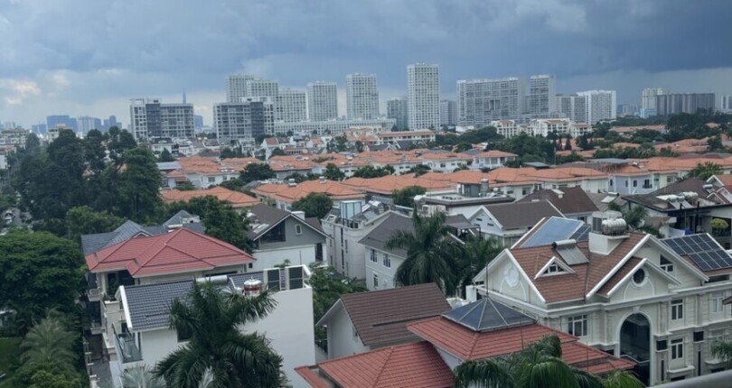 view nhin tu can ho 810x430 - Bán căn hộ Chung cư Grand View, Quận 7 giá 5,8 tỷ