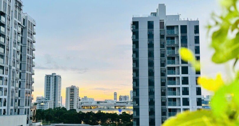 view phong ngu 810x430 - Bán gấp căn hộ Star Hill, 3 phòng ngủ, view hồ bơi, đầy đủ nội thất, giá 4,650 tỷ có ô xe