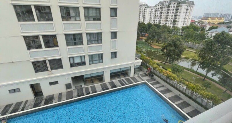 view phong ngu truc dien ho boi noi khu chung cu nam phuc 810x430 - Mua bán căn hộ Chung cư Nam Phúc, căn góc view công viên, giá 8,4 tỷ
