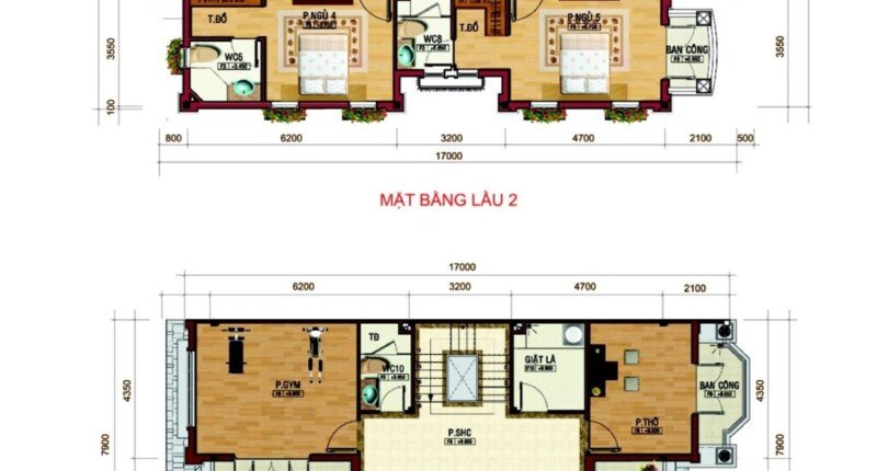 BTSL Layout 3 810x430 - Giảm 8 tỷ biệt thự Cityland Riverside, có hầm, thang máy, đối diện công viên nội khu, nhà rất đẹp
