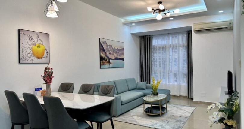 ban can ho sky garden 1 9 810x430 - Bán nhanh căn hộ Sky Garden 1. DT 88m2 Nhà đẹp mới Decor- 3 phòng ngủ- Lầu cao- Giá 3.450 Tỷ