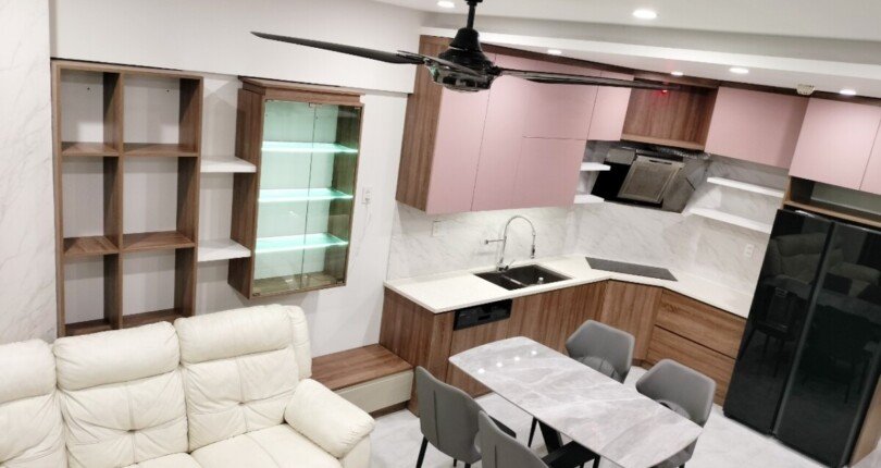 hinh anh bep can ho can ban 1 810x430 - Bán căn hộ chung cư Saigon South, 03pn, nhà đẹp, tầng cao, giá 4.7 tỷ, nhà đang có hợp đồng thuê