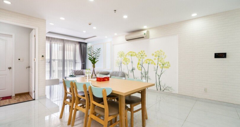 hinh anh phong an can ho can ban 810x430 - Bán căn hộ siêu đẹp, chung cư Scenic Valley 1, 77m2, giá 4.350 tỷ, nhà có hợp đồng thuê ổn định.