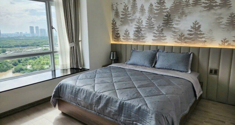 khong gian phong ngu master 810x430 - Bán gấp căn hộ Riverside Residence Phú Mỹ Hưng t9/2023