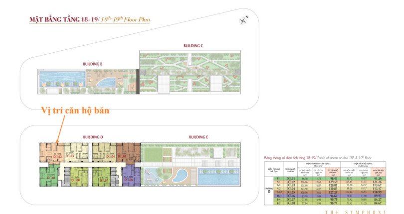 mat bang vi tri can ho ban tai khu pho midtown phu my hung 810x430 - Bán gấp căn hộ Midtown m6 căn góc, lầu cao view sông giá 10,5 tỷ