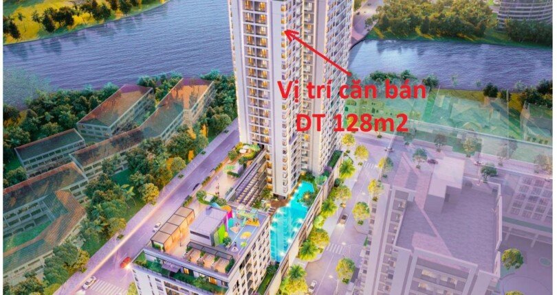 phoi canh Horizon 810x430 - Căn hộ hạng sang The Horizon, DT 128m2, căn góc, lầu 20, view Hồ Bán Nguyệt, view pháo hoa rất đẹp
