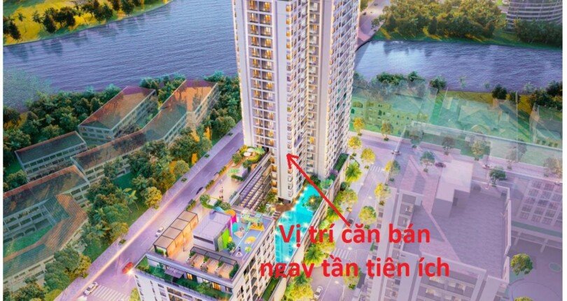 phoi canh Horizon A8.01 810x430 - Bán nhanh căn hộ hạng sang The Horizon PMH, 3PN, căn góc, ngay tầng sân vườn, view Hồ Bán Nguyệt