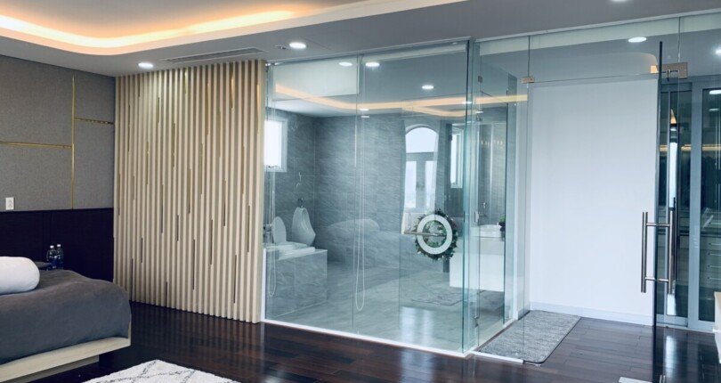 phong ngu can ho ban 810x430 - Bán Penthouse Green View Phú Mỹ Hưng, diện tích: 437,67m2 giá 25 tỷ