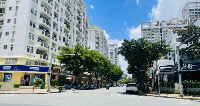 vi tri shop tren duong c khu canh vien 2 810x430 - Mua bán Shop Chung cư Cảnh Viên 2 mặt đường C T9/2023 giá rẻ