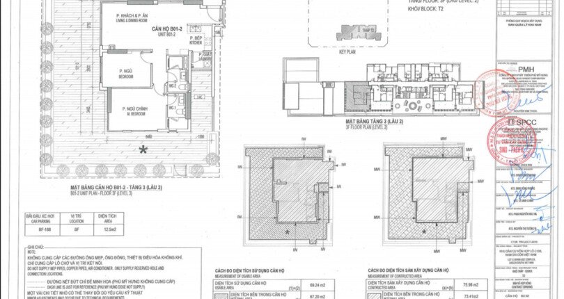 b2.2 1 810x430 - Bán nhanh căn hộ VIP Cardinal Court PMH, DT 169m2, sân vườn 93m, 2PN 76m2 hướng Đông Nam cực mát mẻ