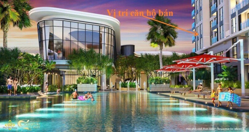 can ho co view truc dien ho boi va gym 810x430 - Bán gấp căn hộ Cardinal Court 3 phòng ngủ lỗ 200tr bao thuế phí