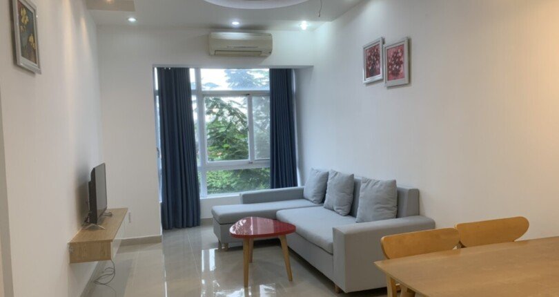 cho thue can ho sky garden 3 15 810x430 - Cho thuê căn góc sky garden 3. DT 72m2- Thiết kế 3 Phòng ngủ- View sông nên rất thoáng- Giá 15 Triệu/Tháng