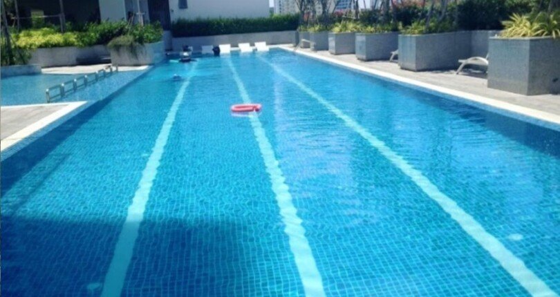 hinh anh ho boi can ho chung cu can ban 1 810x430 - Một căn duy nhất , 78m2, giá 4.250 tỷ, chung cư Hưng Phúc Happy Residences, nội thất căn hộ đầy đủ.