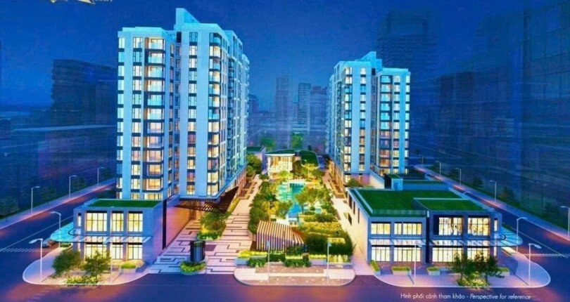 hinh anh khu chung cu cardinal court quan 7 810x430 - Bán gấp căn hộ Cardinal Court 3 phòng ngủ lỗ 200tr bao thuế phí