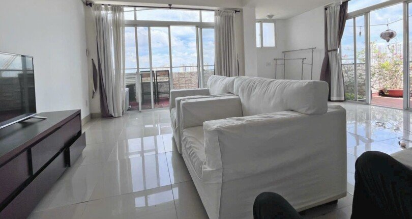 hinh anh phong khach can penthouse chao ban 810x430 - Mua bán Penthouse Chung cư Mỹ Phúc Quận 7 T10/2023 giá 11,2 tỷ