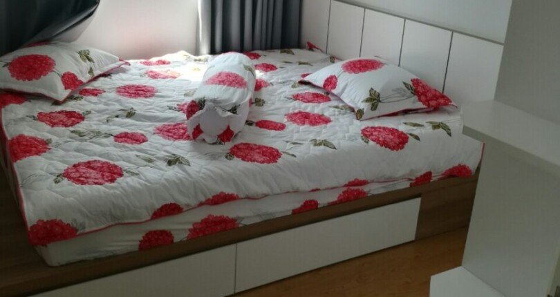 hinh anh phong ngu can ho can cho thue 810x430 - Cho thuê căn hộ chung cư Scenic Valley 2, 03pn, giá 24tr/tháng, nội thất đầy đủ, view nội khu nhìn hồ bơi.