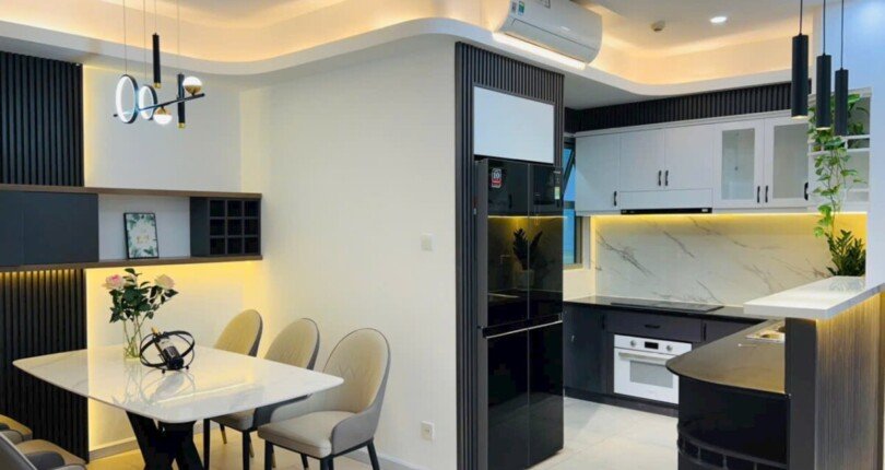 khong gian bep va phong an trong can ho ban 2 810x430 - Mua bán căn hộ Chung cư Riviera Point Nguyễn Văn Tưởng T11/2023 giá rẻ