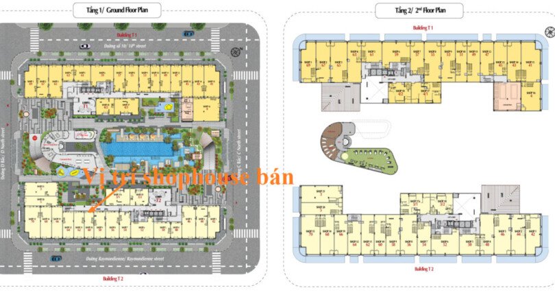 mat bang vi tri shophouse ban tai khu dan cu cardinal court 810x430 - Mua bán Shophouse Cardinal Court T10/2023 giá lỗ 1 tỷ