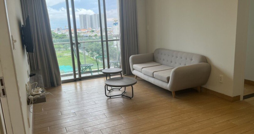 phong khach can ho cho thue 2 810x430 - Cho thuê căn hộ chung cư Hưng Phúc Happy Residences, 02pn, giá 16tr/tháng, nội thất đầy đủ.