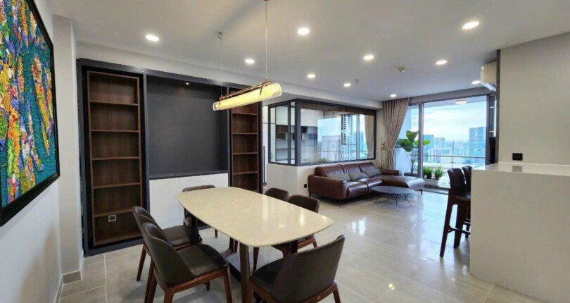 toan canh phong an va phong khach 810x430 - Mua bán căn hộ Chung cư Khu dân cư Green Valley Quận 7 T11/2023 giá rẻ