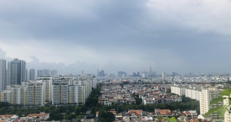 view nhin tu ban cong can ho ban 2 810x430 - Mua bán căn hô Riverpark Premeir Block B T10/2023 giá rẻ