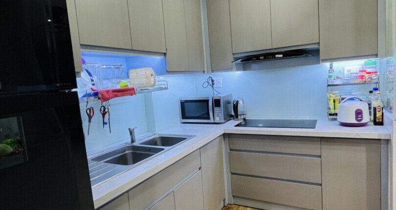 can anh bep trong can ho can cho thue 810x430 - Cho thuê căn hộ Chung cư Scenic valley 1 Quận 7 T11/2023 giá rẻ