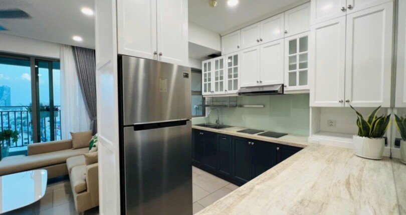 can canh bep rong rai 4 810x430 - Mua bán căn hộ T5 Chung cư The View Riviera Point Quận 7 T12/2023 giá rẻ