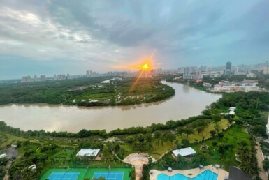 can ho lau cao view truc dien song 385x258 - Bán căn hộ Riverside Residence Nguyễn Lương Bằng căn CT lầu 24 view sông giá 11 tỷ