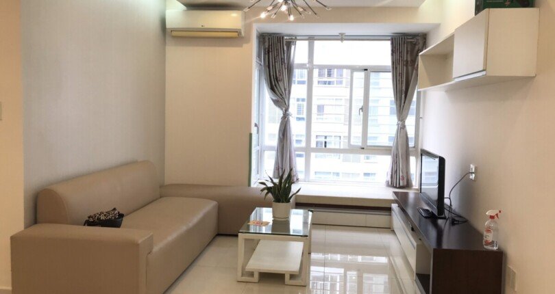 cho thue can ho sky garden 3 9 5 810x430 - Cho thuê nhanh căn hộ Sky Garden 3. DT 70m2 Nhà đẹp- Tone trắng sáng- 2Pn-2wc- Giá thuê 15 Triệu/Tháng