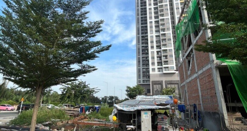 du an lien ke khu chung cu q7 saigon riverside complex 810x430 - Mua bán đất nền Khu dân cư Khải Vy Q7 Saigon Riverside T11/2023 giá rẻ