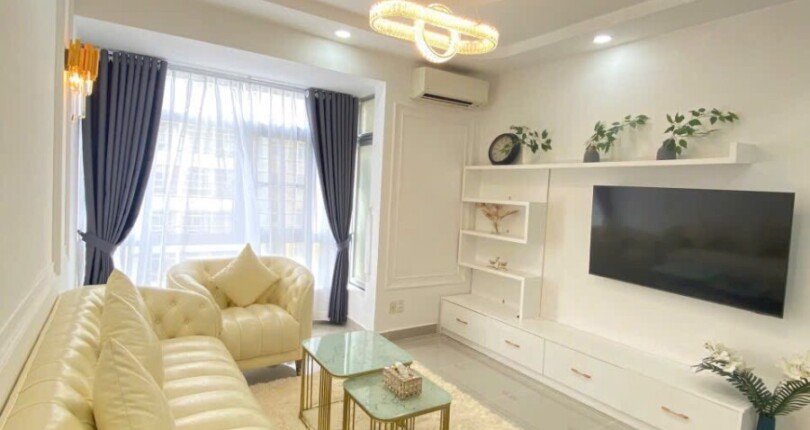 hinh anh phong khach can ho ban 810x430 - Mua bán căn hộ chung cư Khu dân cư Sky Garden 2 Quận 7 T11/2023 giá rẻ