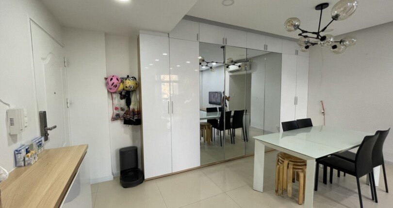 khong gian phong an 810x430 - Mua bán căn hộ 1b Chung cư Khu dân cư Mỹ Viên Quận 7 T11/2023 giá rẻ