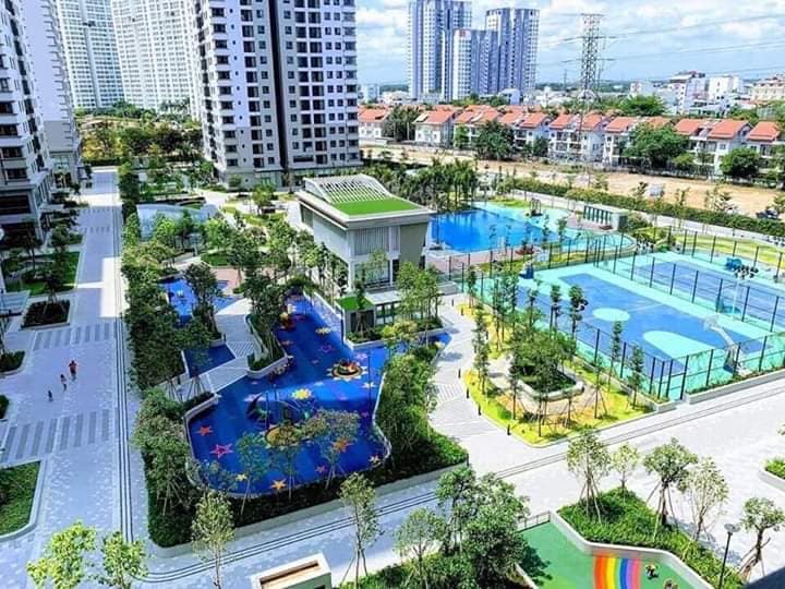 mat bang can ho saigon south - Bán căn hộ THÔ chung cư Saigon South, 72m2, 02pn, giá 3.6 tỷ, tầng cao, view hướng Tây.