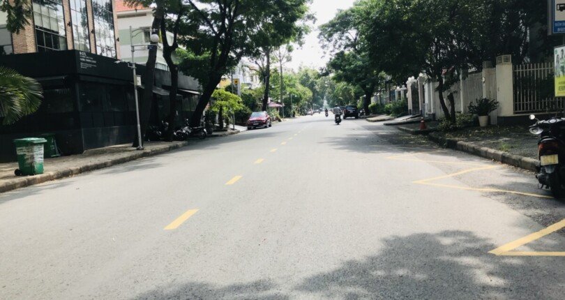 vi tri nha dat toa lac tren duong pham thai buong phuong tan phong quan 7 810x430 - Mua bán nhà Biệt thự mặt đường Phạm Thái Bường Phú Mỹ Hưng T11/2023 giá rẻ