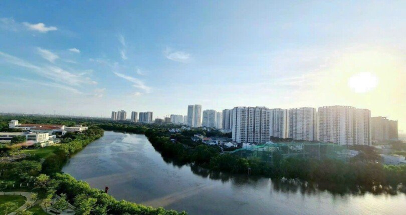 view can ho truc dien song 810x430 - Mua bán căn hộ Chung cư Riverpark Residence block C T11/2023 giá rẻ