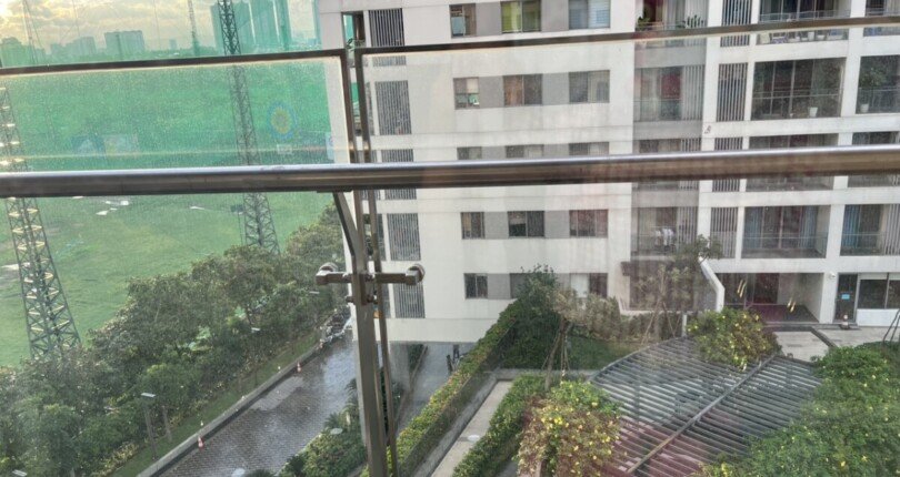 view nhin tu ban cong can ho 810x430 - Cho thuê căn hộ 2pn Chung cư Green Valley Quận 7 T11/2023 giá rẻ