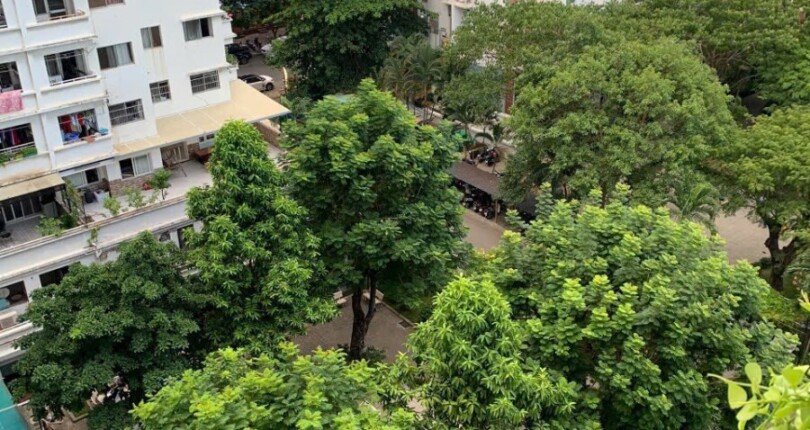 view nhin tu ban cong can ho ban 1 810x430 - Mua bán căn hộ FD8 Khu dân cư Hưng Vượng 3 Quận 7 T11/2023 giá rẻ