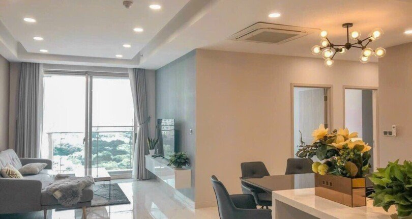 z4903811128010 65df433fdd98560080a8cdfeaf328e32 810x430 - Bán rẻ căn hộ Midtown 3Pn DT 120m2, lầu cao, view sông và công viên Midtown rất đẹp, chỉ 8.9 tỷ