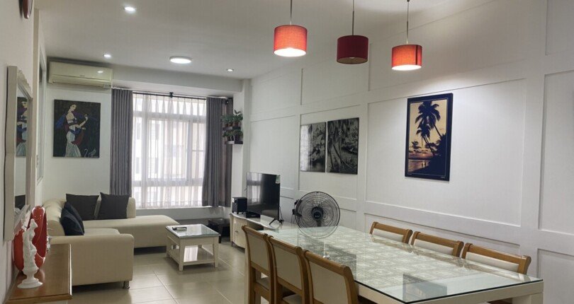 cho thue can ho sky garden 3 2 1 810x430 - Cho thuê căn góc sky garden 3. DT 74m2- 2 Phòng Ngủ 1 Phòng làm việc- Nội thất như hình- Giá 14 Triệu/Tháng
