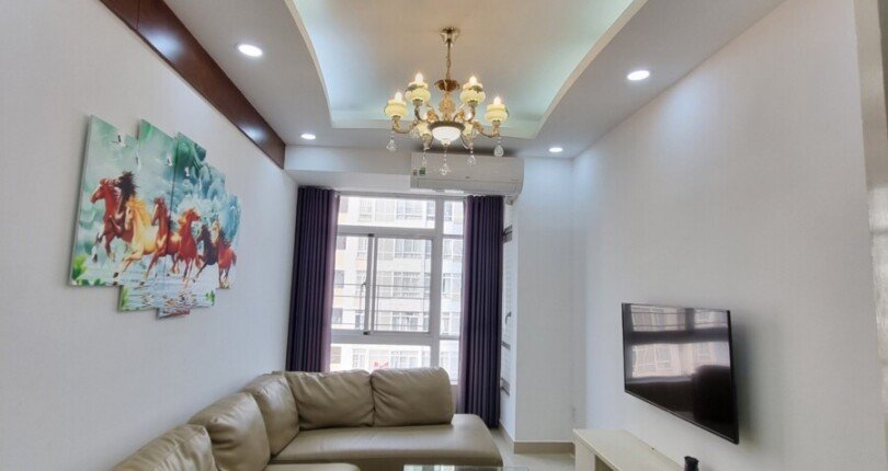 cho thue can ho sky garden 3 3 5 810x430 - Cho thuê căn góc tại Sky Garden 3. DT 72m2 Nhà đẹp như hình- lầu cao- 3 Phòng ngủ- Giá thuê 14 Triệu/Tháng